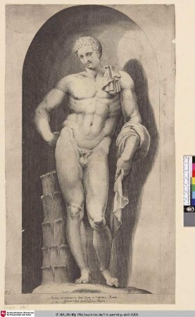 [Statue des Antinous; The Statue of Antinous]