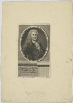 Bildnis des Fridericus Menzius