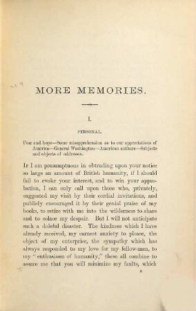 The memories of Dean Hole, 2