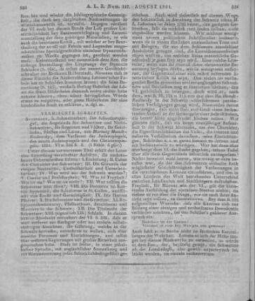 Hundt-Radowsky, J. H.: Der Schweizerspiegel. Ein Angebinde für Schweizer und Nicht-Schweizer, für Regenten und Völker, für Geistliche, Pfaffen und Laien. Stuttgart: Schweizbart 1831