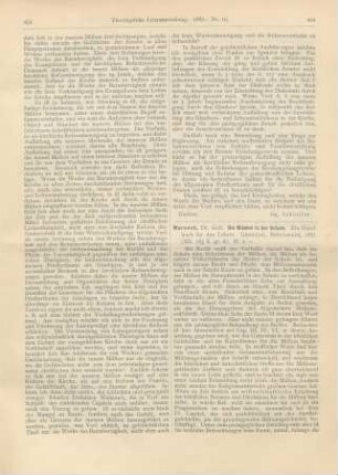 454-455 [Rezension] Warneck, Gust., Die Mission in der Schule. Ein Handbuch für den Lehrer