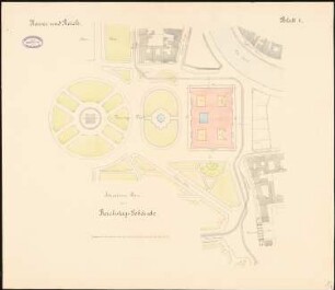 Reichstag, Berlin Zweiter Wettbewerb: Lageplan