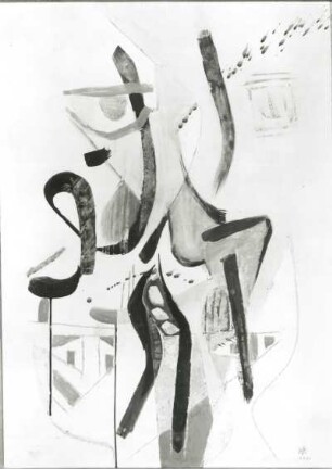 Kinder, Hans: Ohne Titel. 12.05.1982. Tempera auf Zeichenkarton; 75,5 x 54,2 cm. Dresden: Kupferstich-Kabinett BAE 916