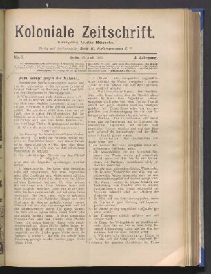 No. 8. Berlin, 16. April 1903