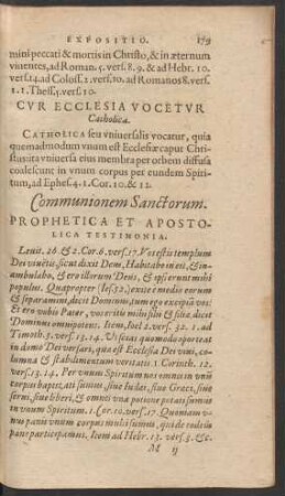Communionem Sanctorum.