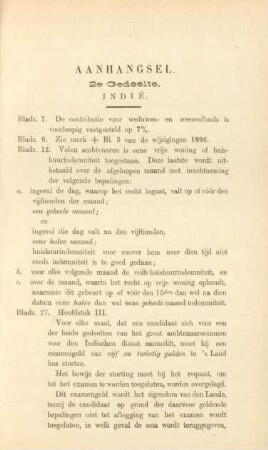Aanhangsel 2e Gedeelte