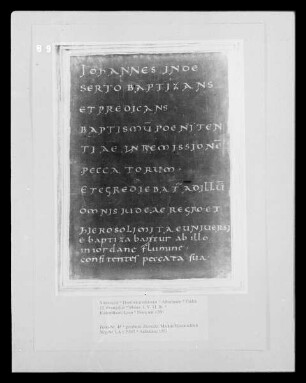 Codex 12: Evangeliar — Gerahmte Zierseite: Markus Textanschluß, Folio 48