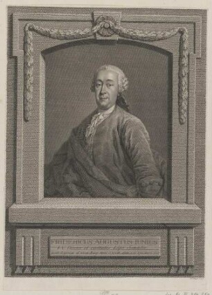Bildnis des Friedericus Augustus Junius