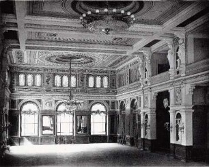 "Die Festhalle der Großherzoglich Badischen Haupt- und Residenzstadt Karlsruhe, erbaut von Josef Durm". Festhalle