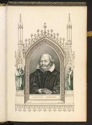 [Bildnis des sächsischen Hofpredigers Martin Schlegel (1581-1640)]