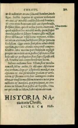 Historia Nativitatis Christi.