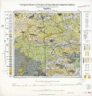 [4447] Oppelhain, Geologische Karte von Preußen und benachbarten deutschen Ländern