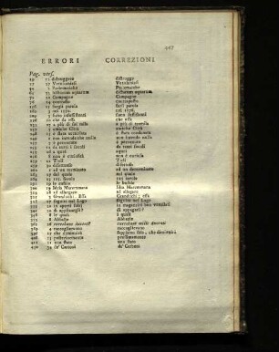 Errori Correzioni