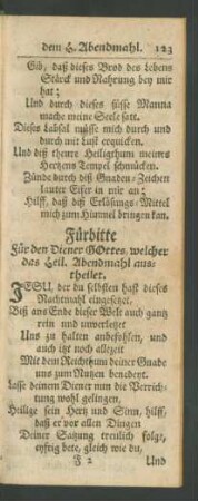 Fürbitte