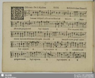 XXIX. Dixerunt discipuli ad beatum Martinum
