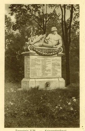 Postkarte, Bernstein (Pełczyce)