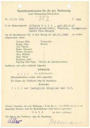 Goll, Wilhelm