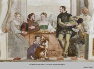 Wanddekoration : Das Festmahl