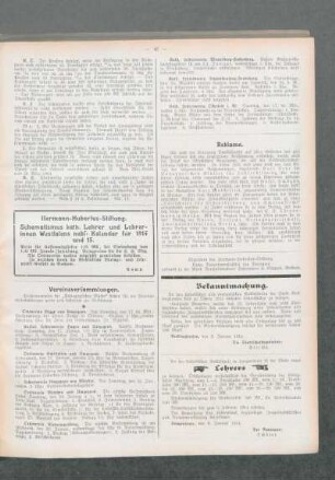 Hermann-Hubertus-Stiftung : Schematismus kath. Lehrer und Lehrerinnen Westfalens nebst Kalender für 1914 und 15.