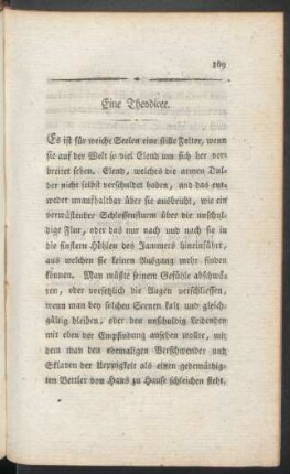 Eine Theodicee