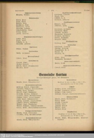 Gemeinde Hartau