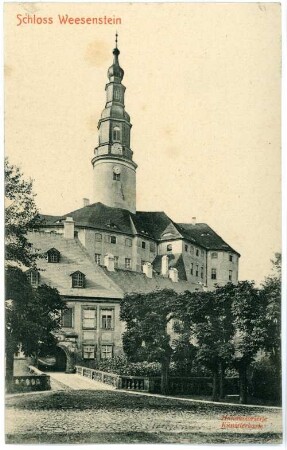 Weesenstein. Schloss