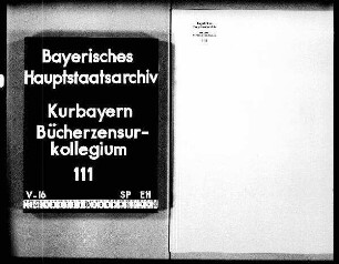 Zensur diverser Zeitschriften (ohne Aktenzusammenhang)