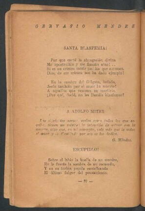 A Adolfo Mitre