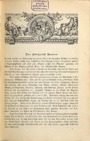 Geographisch-historisches Handbuch von Bayern, 1. [Allgemeines, Oberbayern, Niederbayern, Oberpfalz]