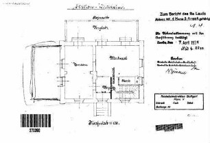 Kirchheim (Neckar): Empfangsgebäude Grundriß Erdgeschoß