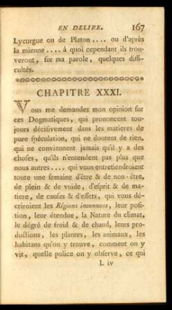 Chapitre XXXI. - Chapitre XXXIV.