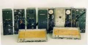 Amerikanisches Funkgerät SS 1, mit SST Transmitter, SSR Receiver und SSP Power Unit