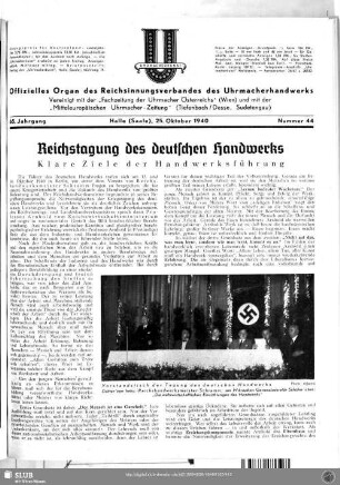 Reichstagung des deutschen Handwerks