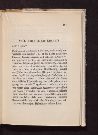 VIII. Blick in die Zukunft