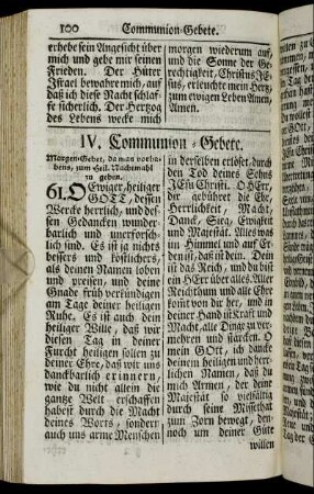 IV. Communion-Gebete.