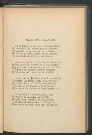 Mariposas blancas