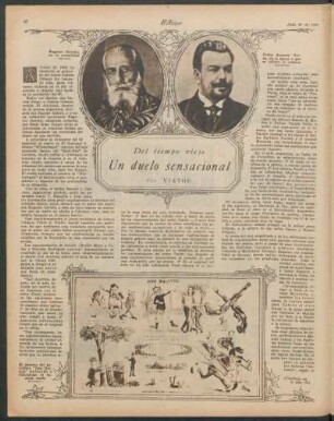 Un duelo sensacional : Del tiempo viejo