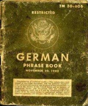 Sprachführer für US-Soldaten