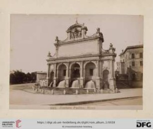 995 Fontana Paolina. Roma
