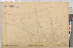 Hilbeck (Werl), Umlegung Hilbeck, Bl.5 Zuteilungskarte Hilbeck Flur 5