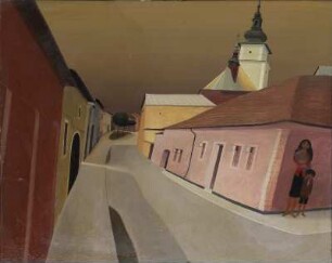 Straße in der Zips/Slowakei