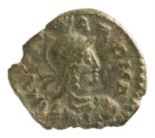 Münze, 40 Nummi (Follis), 512/522