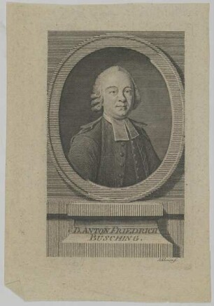 Bildnis des Anton Friedrich Büsching