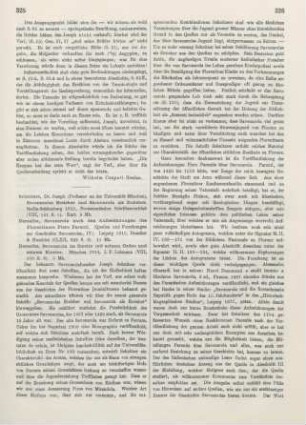 325-328 [Rezension] Schnitzer, Joseph, Savonarolas Erzieher und Savonarola als Erzieher