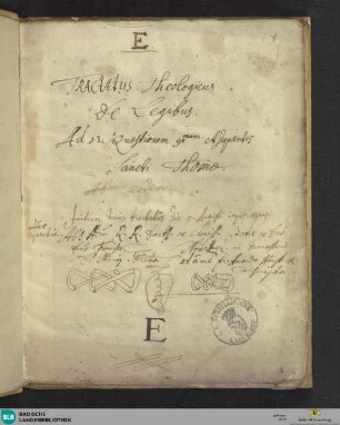 De legibus - Cod. Ettenheim-Münster 220