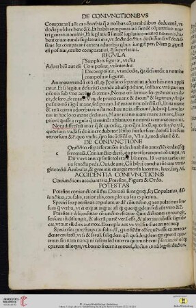 De coniunctionibus