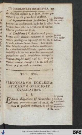 XVII - XVIII.