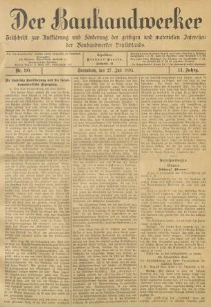 27. Juli 1895, Nr. 30