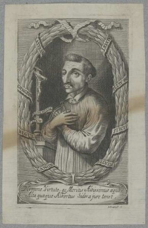 Bildnis des Albertus de Altissimis