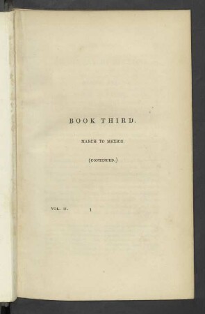 Book Third. March to Mexico (continued)